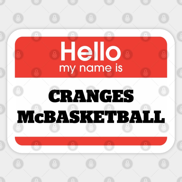 Cranges McBasketball Sticker by StadiumSquad